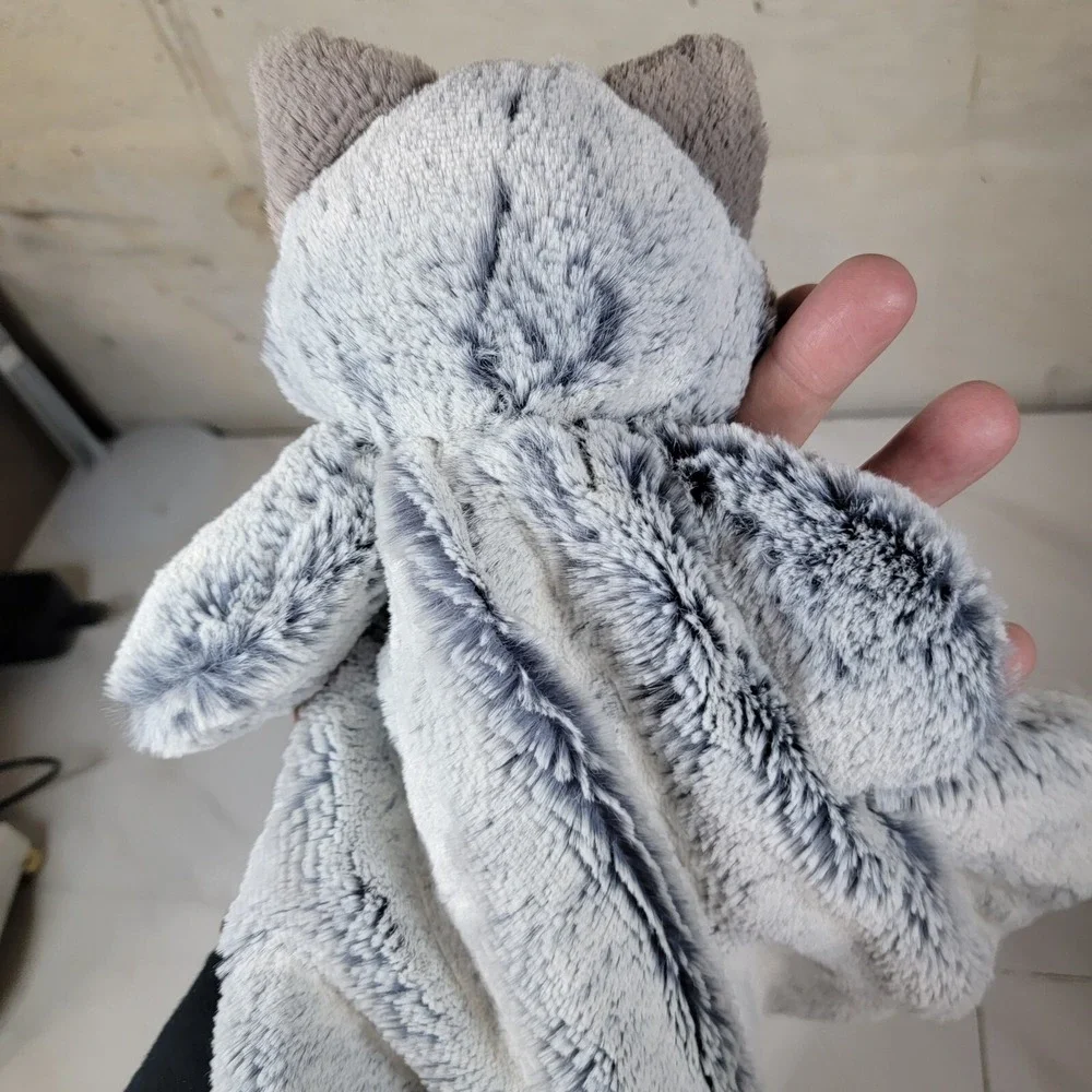 Ebba Rocko Racoon luvster Lovey Baby Security Blanket Boys or Girls Woodland Toy